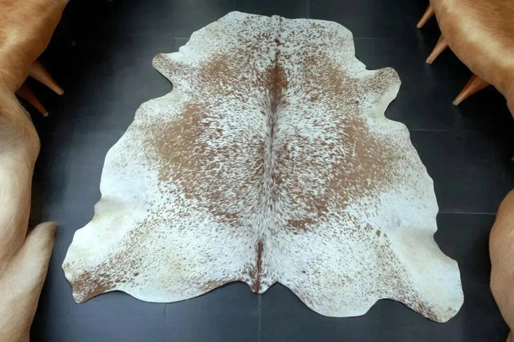 Natural cowhide rug