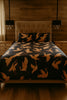 Quilt Cover Set (Blue Flamingo)
