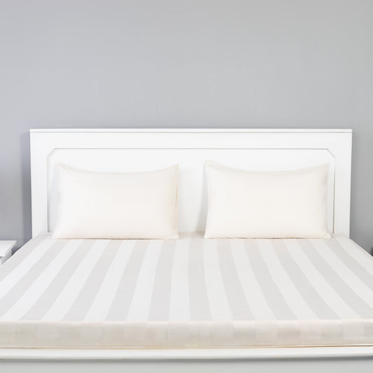 Fitted bedsheet (Ivory White)