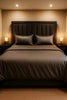 Quilt Cover Set (Metallic Grey)