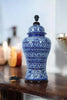 Blue pottery- Lamp (small) - Handmade Stories