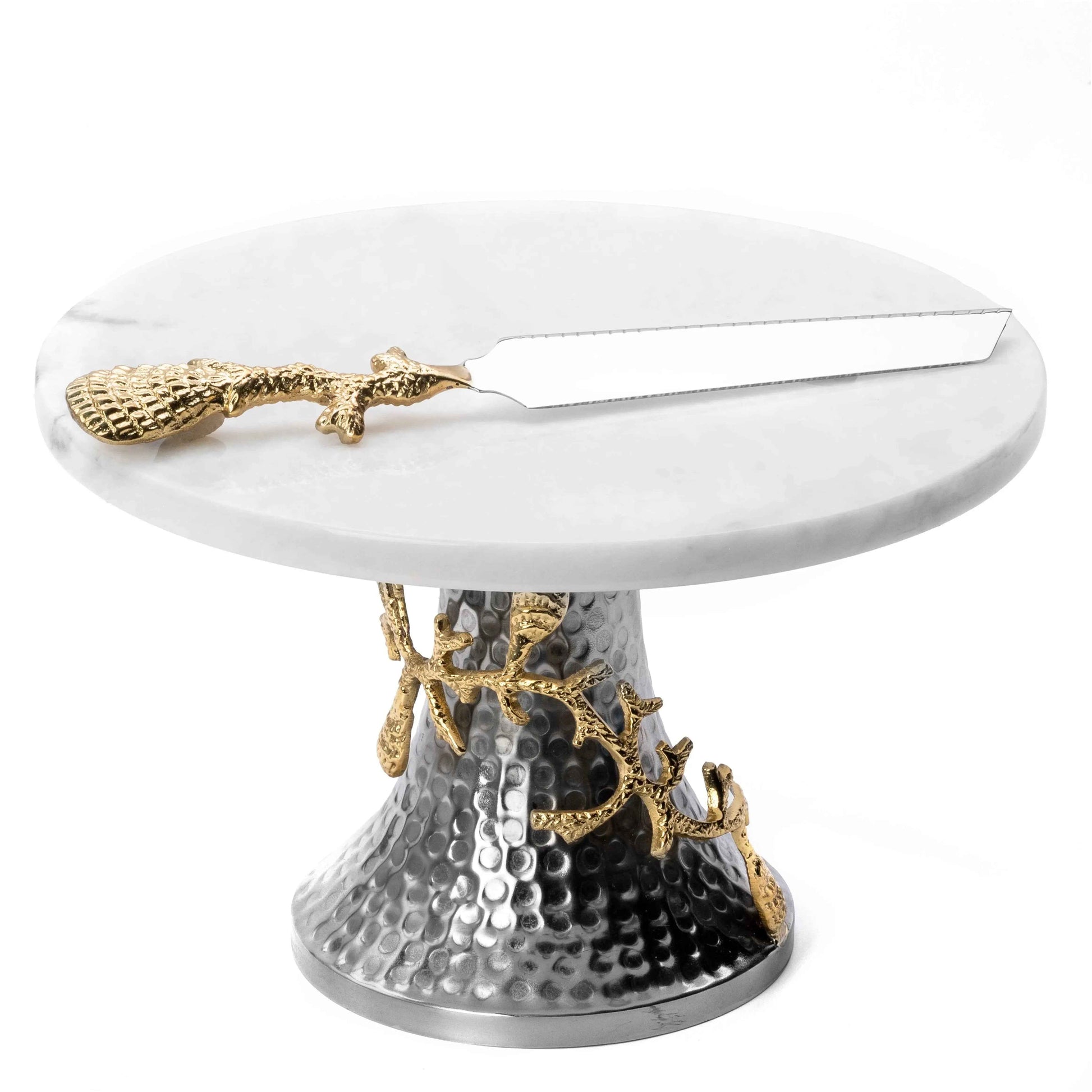 Coral Platter & Cake Stand