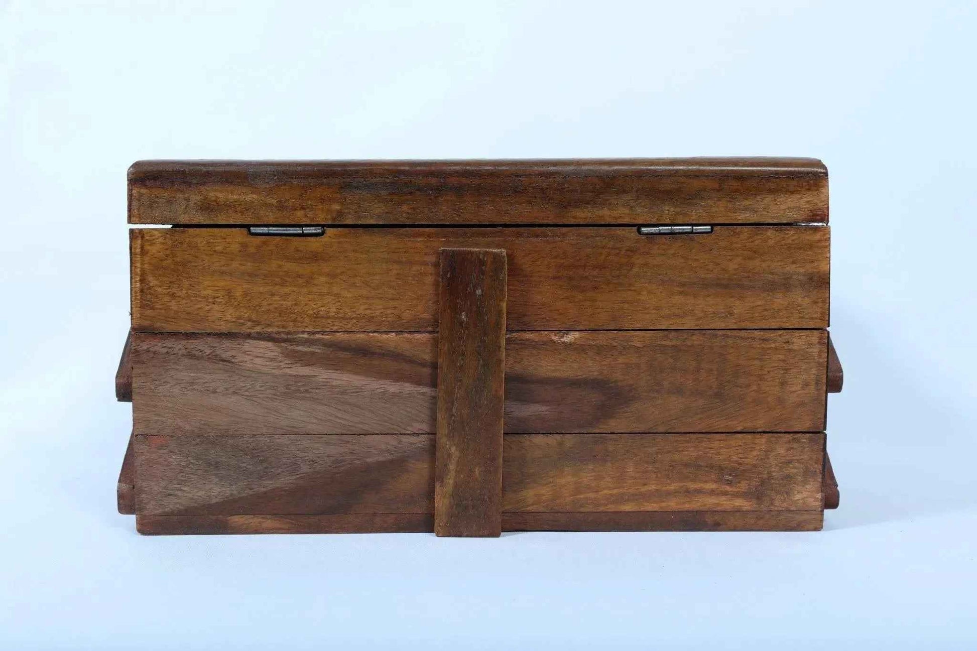 Elegant Wooden Jewelry Organizer (3 Compartment)