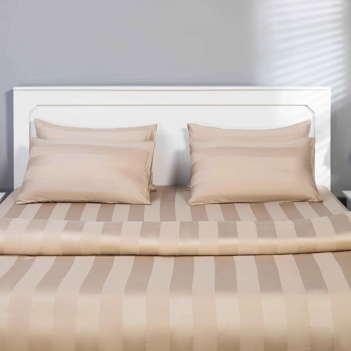 Quilt Cover Set (Classic Beige Linen)