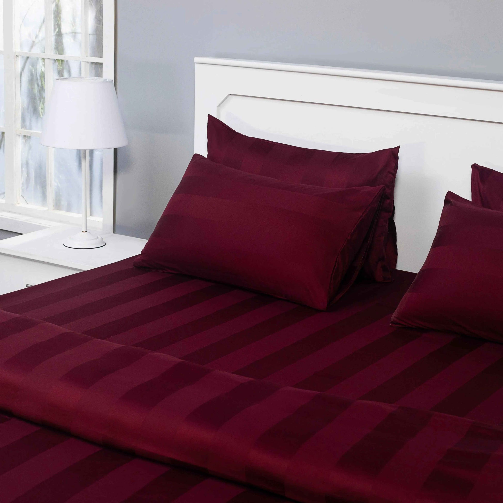 Quilt Cover Set (Wine)