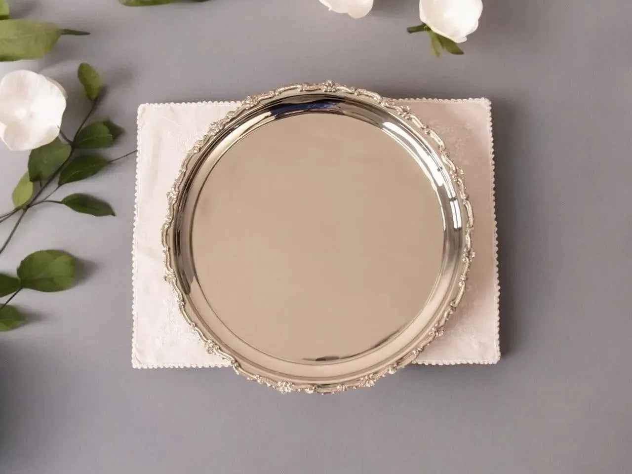 Round Serving Platter