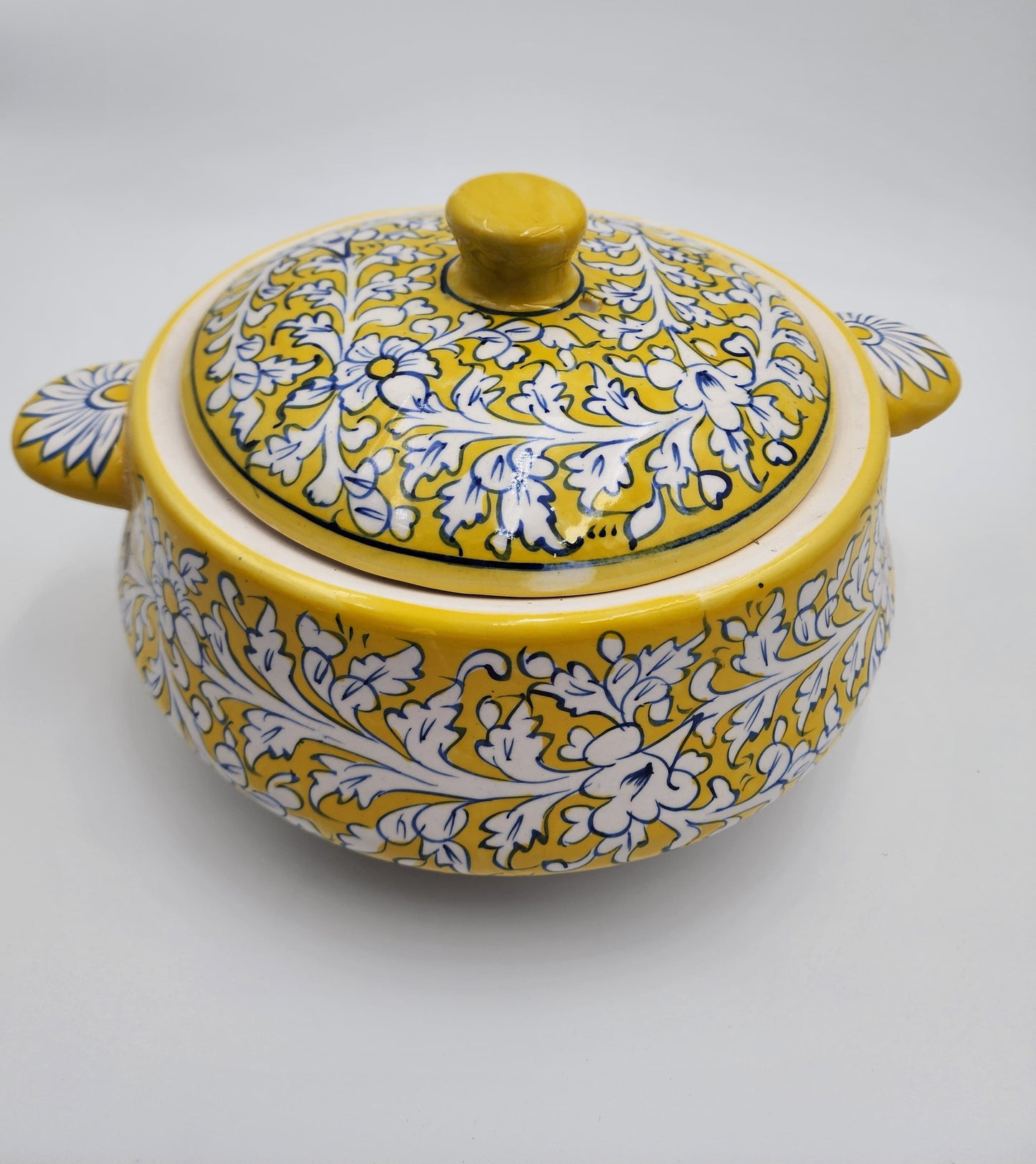 Handmade ceramic serving pot- Handi - Handmade Stories