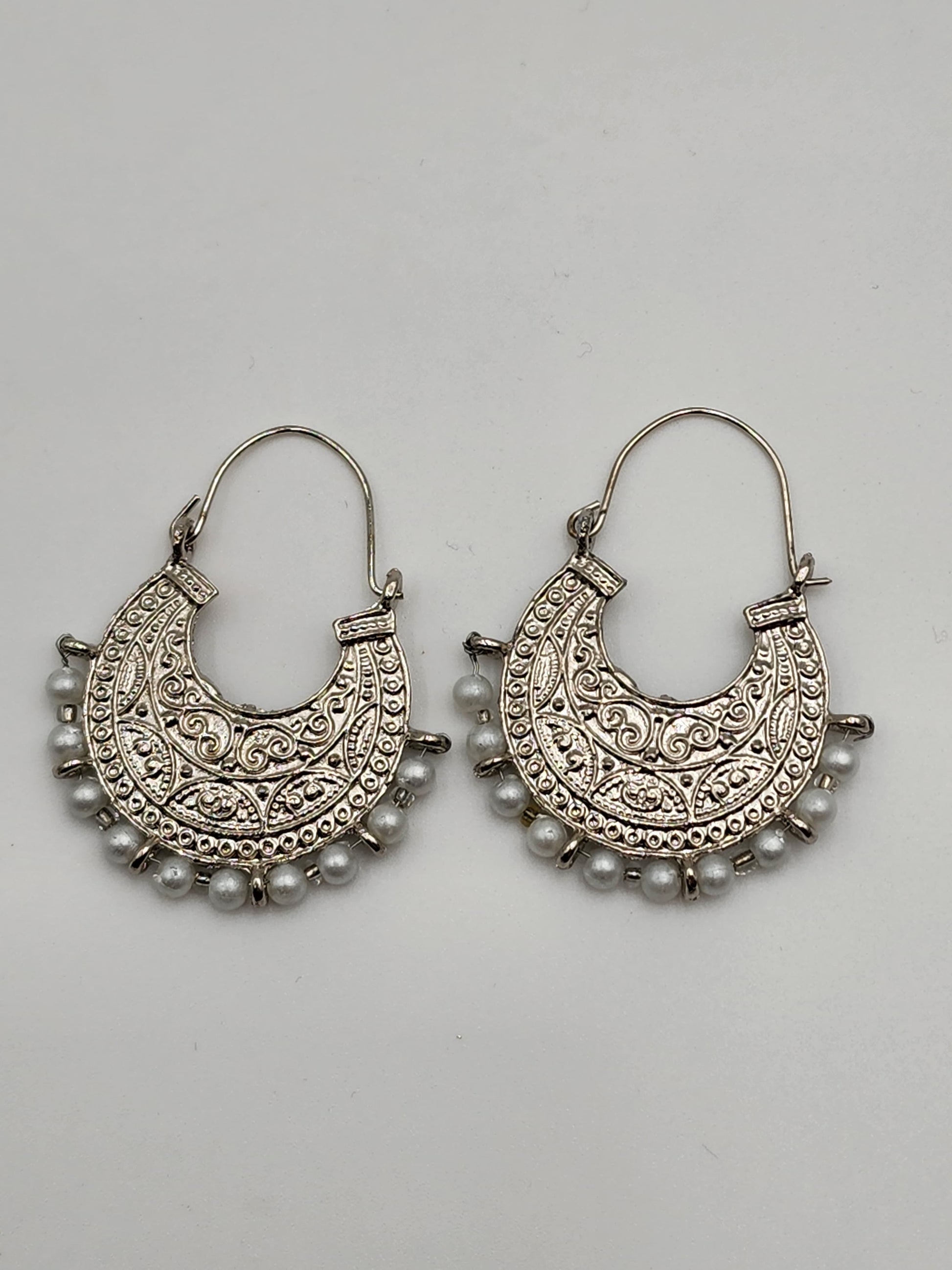 Silver Hoop Earrings - Handmade Stories