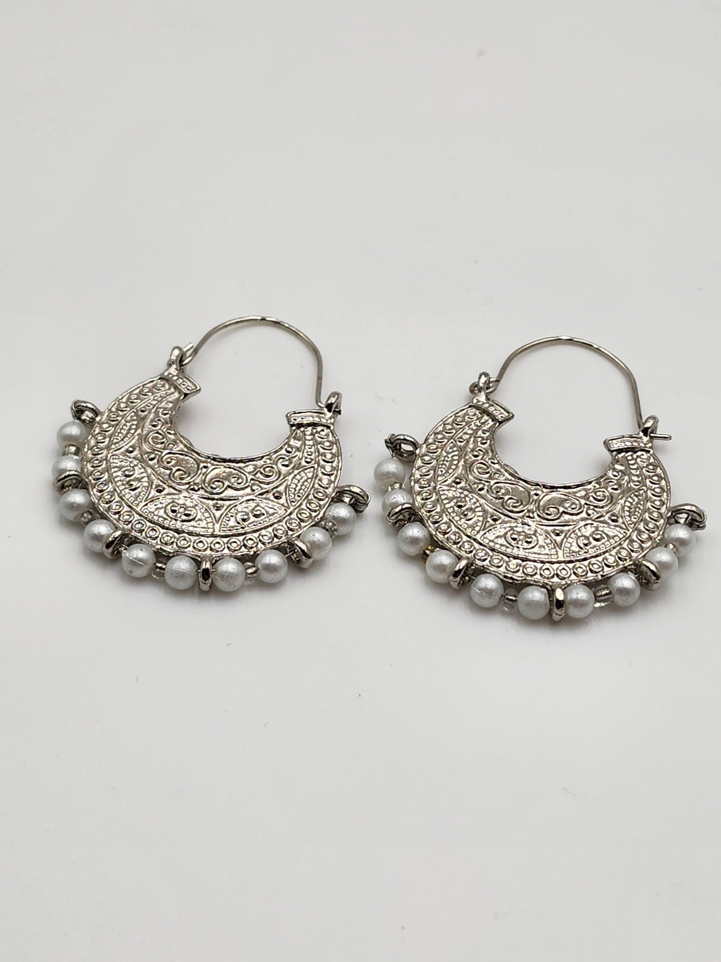 Silver Hoop Earrings