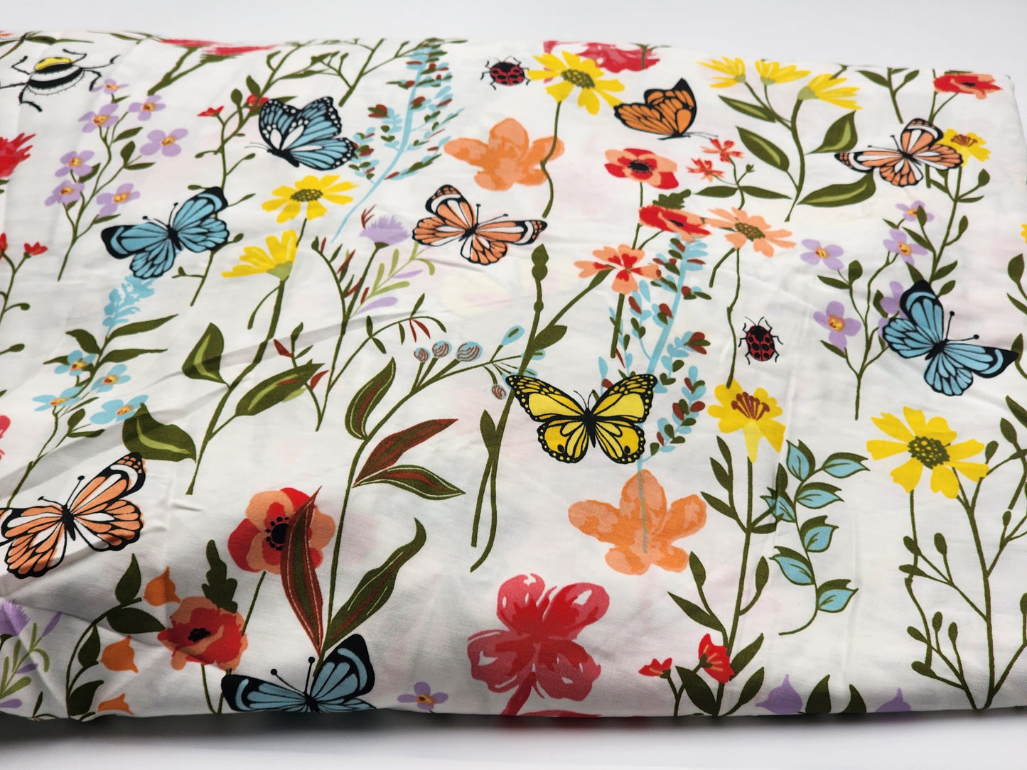 Quilt Cover Set (Butterflies and Flowers)