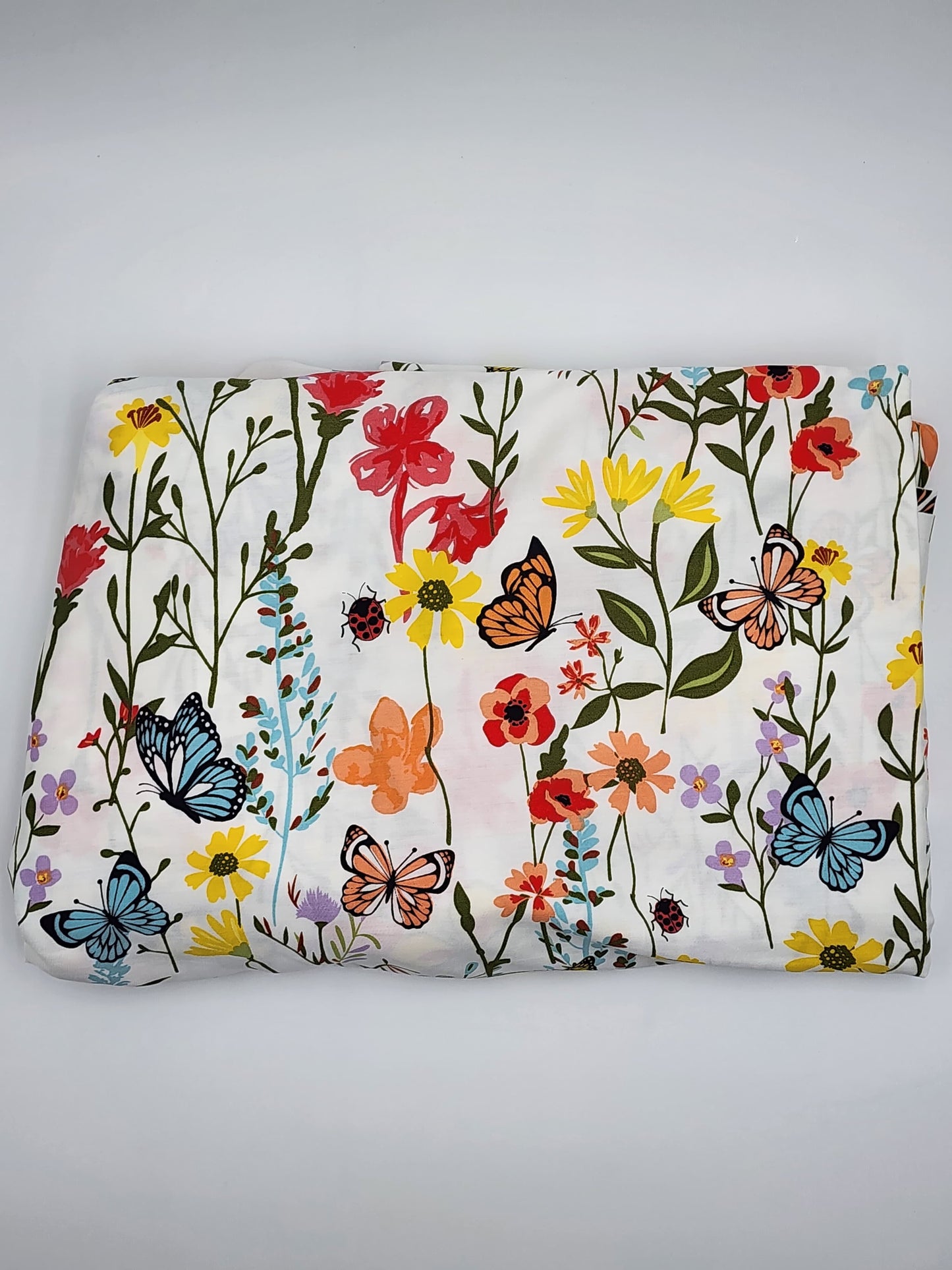 Quilt Cover Set (Butterflies and Flowers)