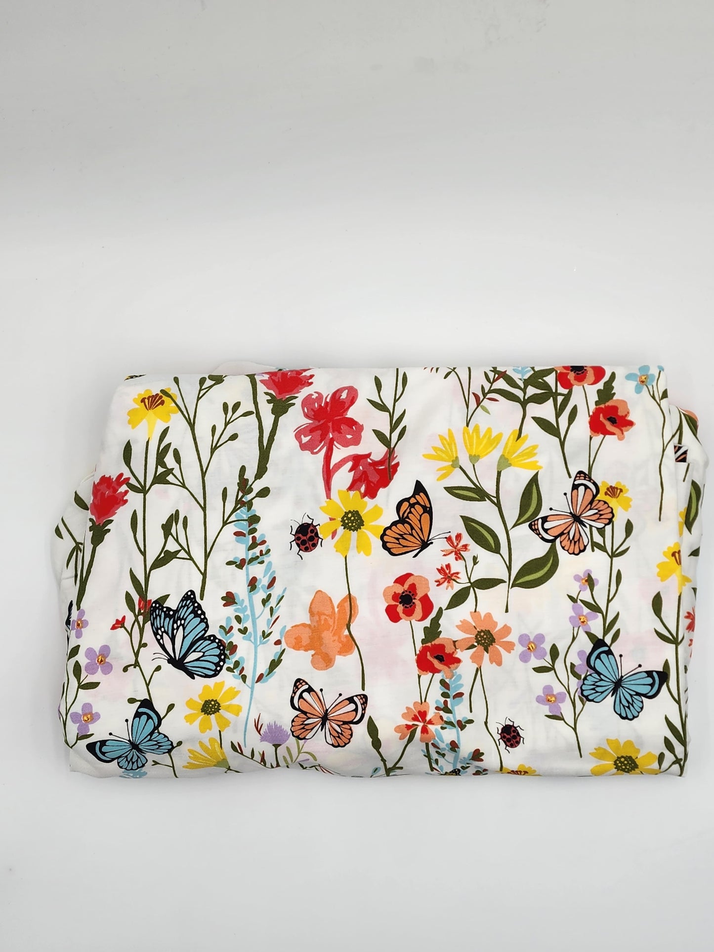 Quilt Cover Set (Butterflies and Flowers)