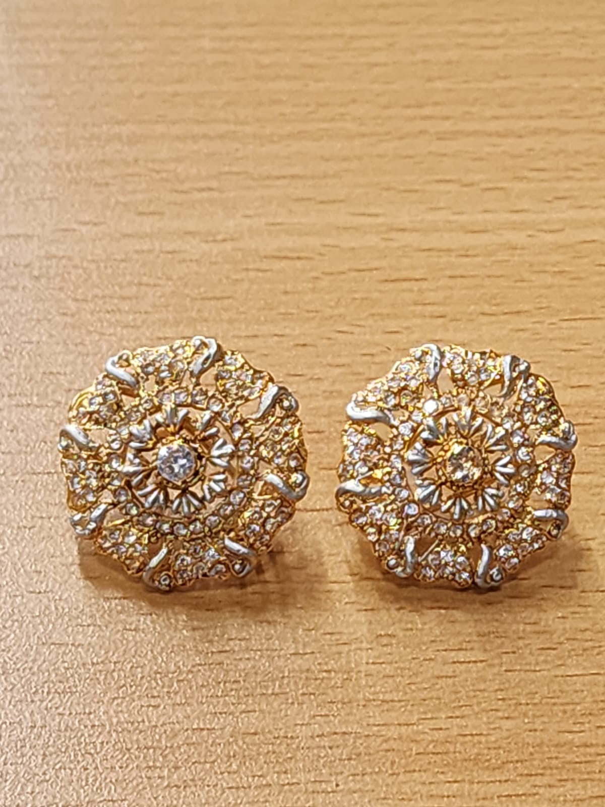 Golden Radiance Earrings