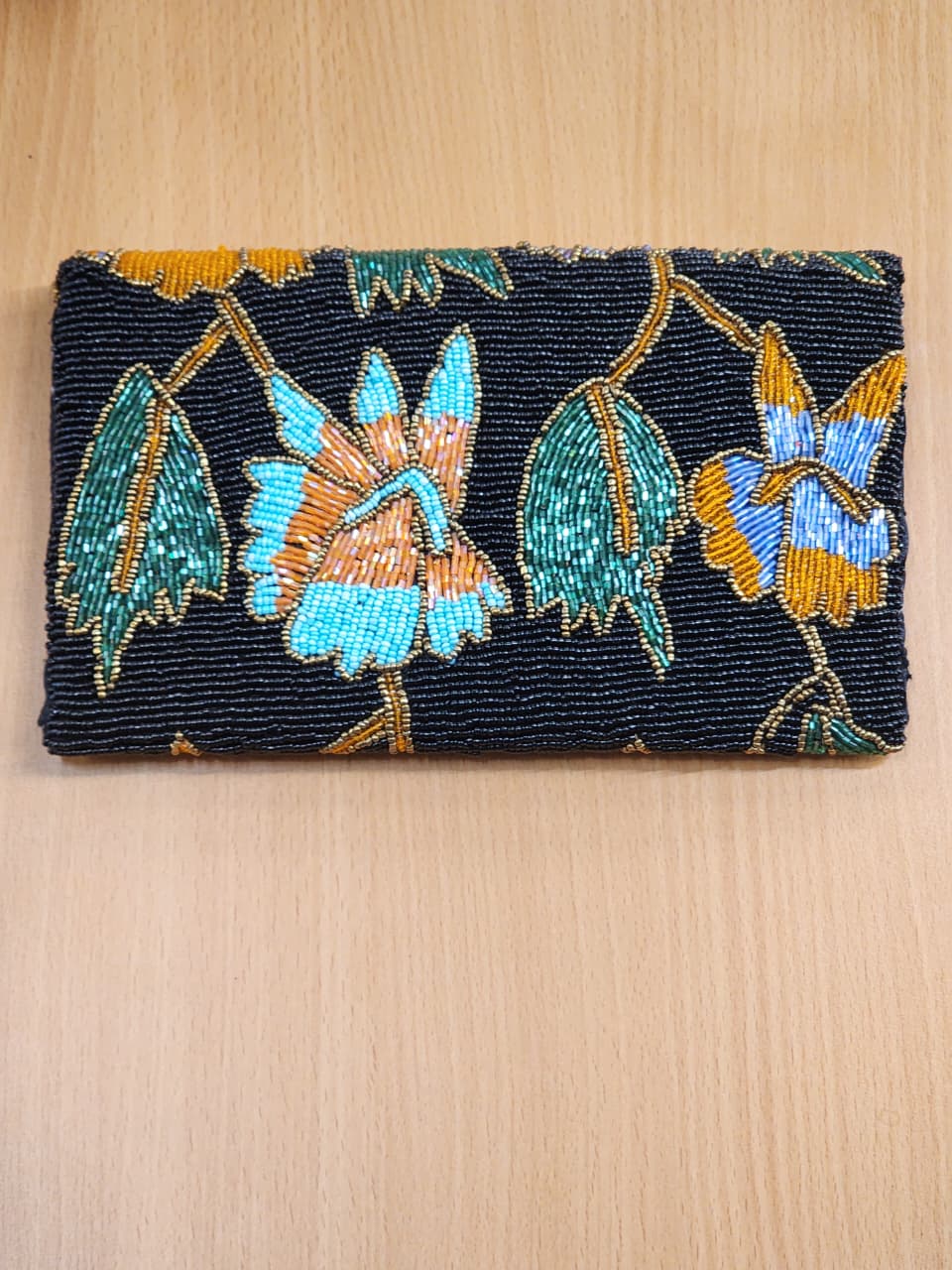 Handmade Beaded Clutch with string (Design-5)