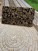 Modern Black and Gold Shoulder Bag - Handmade Stories