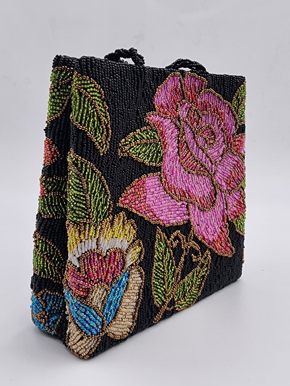 Bloom Beaded Handbag - Handmade Stories