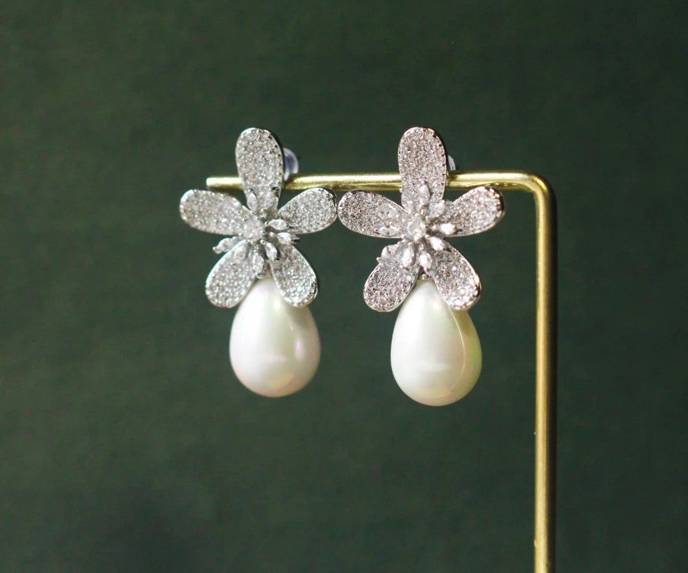 Pearl Drop Earrings