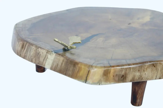 Wooden Platter ( butterfly) - Handmade Stories