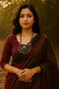 Silver Elephant Design Necklace - Handmade Stories