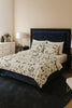 Quilt Cover Set (Off White & Blue)