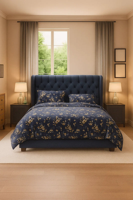 Quilt Cover Set (Dark Grey)