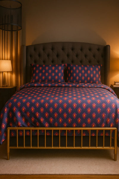 Quilt Cover Set (Red Dots)