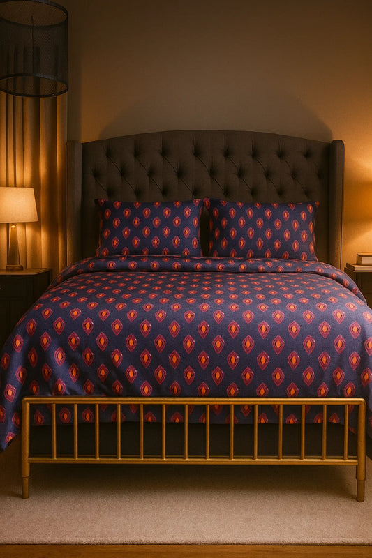 Quilt Cover Set (Red Dots)