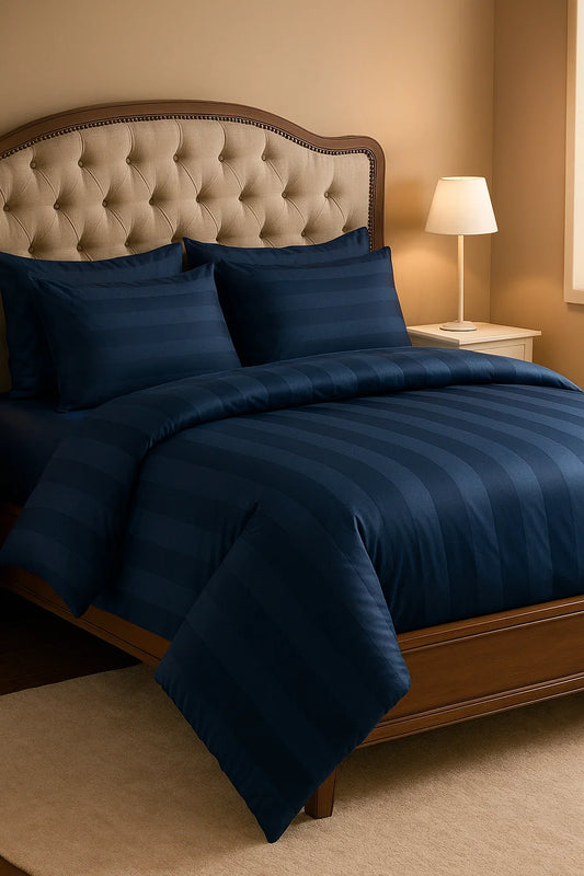 Quilt Cover (Navy Blue- Light)