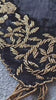 Black and Gold Handmade Beaded Table Runner Set (Border design)