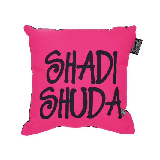 Shaadi Shuda Cushion - Pink