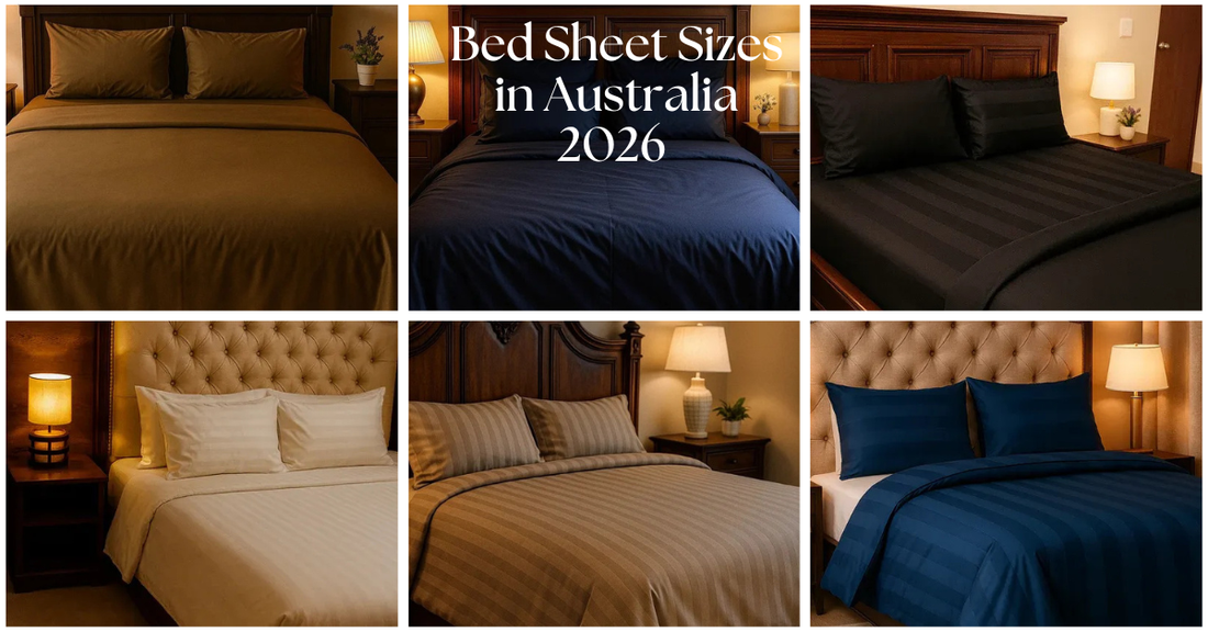 Bed Sheet Sizes in Australia 2026 – Complete Guide for Queen, King & Single Beds