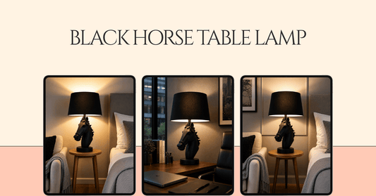 Black Horse Table Lamp: The Perfect Blend of Luxury, Character, and Timeless Style for Australian Homes