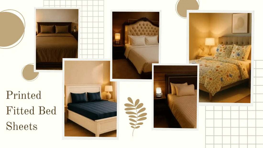 Printed Fitted Bed Sheets – Stylish Comfort for Every Australian Bedroom