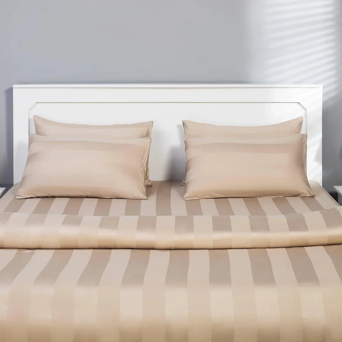 beige duvet cover