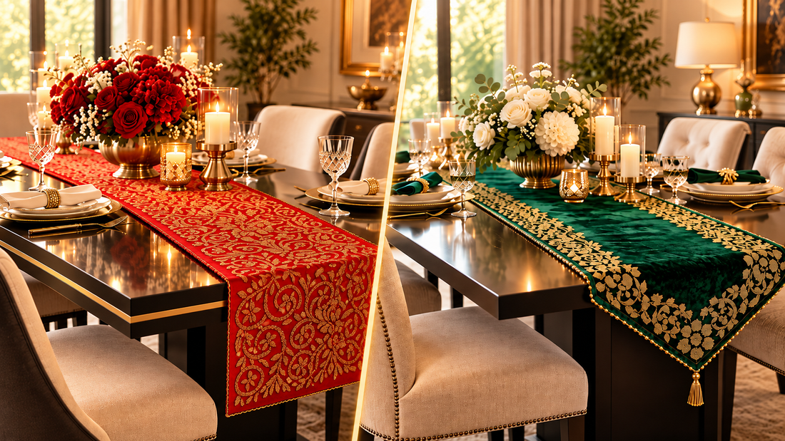 Table Runner Guide: How to Choose the Perfect Size, Style & Design for Your Dining Table