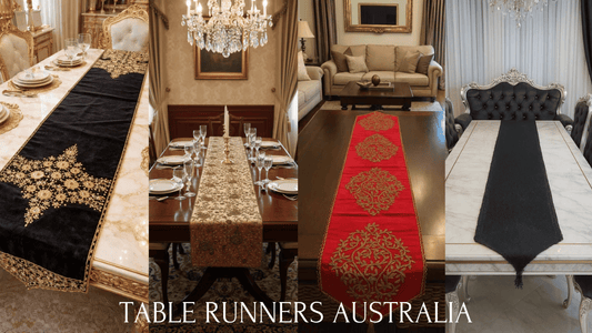 Table Runners Australia: Complete Guide to Long, Gold & Custom Table Runners