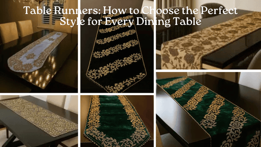 Table Runners: How to Choose the Perfect Style for Every Dining Table
