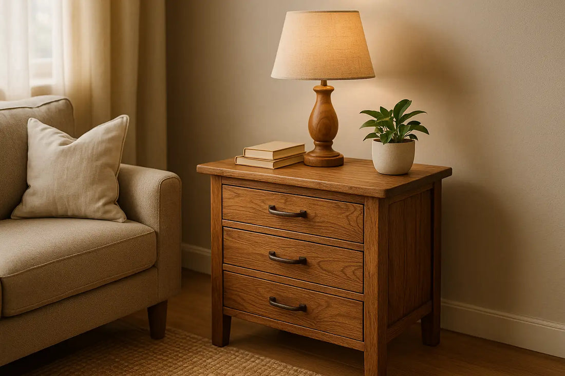 Handmade Stories – Wooden Side Table: The Perfect Handmade Addition to Your Home