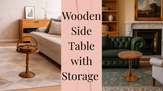 Wooden Side Table with Storage: The Perfect Blend of Style and Functionality