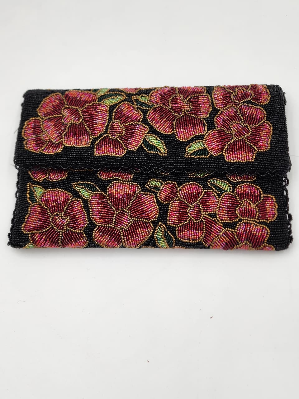 Handmade Beaded Clutch with string (Design-10)
