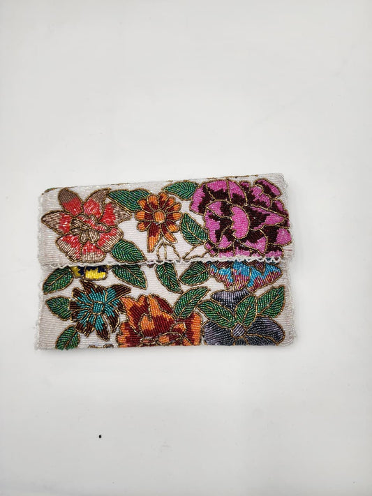 Handmade Beaded Clutch with string (Design-1)