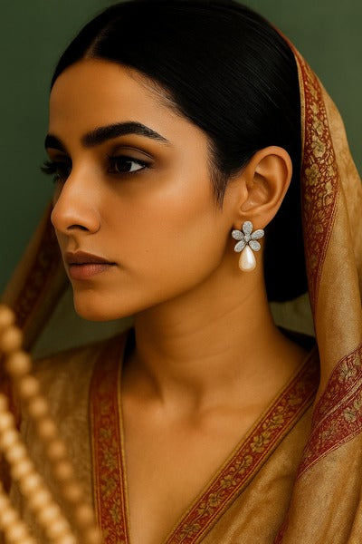 Pearl Drop Earrings