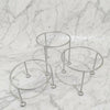 Silver Serving Riser (Set of 3)