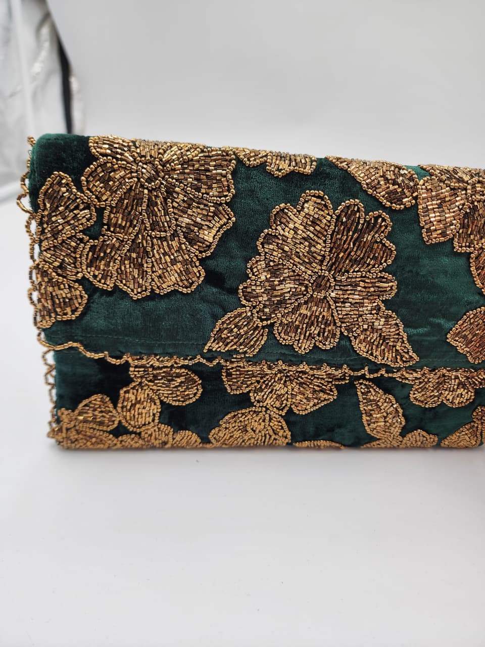 Handmade Beaded Clutch with string (Design-5)