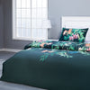 Fresh Green Floral Print - Duvet Cover Set