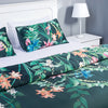 Fresh Green Floral Print - Duvet Cover Set