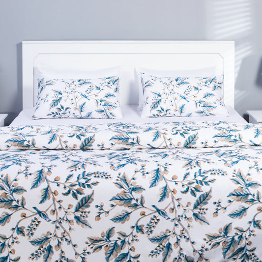 Sparrow and Flower Bedding - Duvet Cover Set