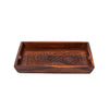 3-Piece Rectangular Wooden Serving Tray Set