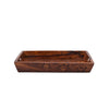 3-Piece Rectangular Wooden Serving Tray Set