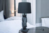 Royal Black Horse Table Lamp - Handmade Stories